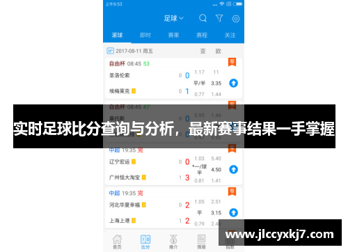 实时足球比分查询与分析，最新赛事结果一手掌握